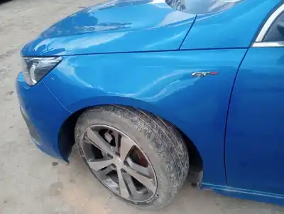 Автозапчастина б/у ПЕРЕДНЕ ЛІВЕ КРИЛО для PEUGEOT 308 II (LB_, LP_, LW_, LH_, L3_)  Посилання на OEM IAM  VF3LPHNSJLS203294 