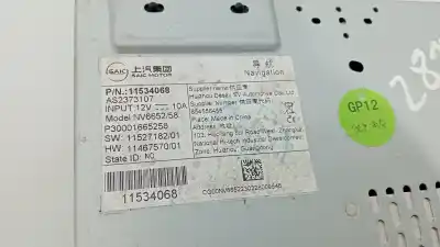 Second-hand car spare part multifunction display for mg rover mg hs 1.5 ehs hybrid (csa6463) oem iam references 11534068 lsja24u97pn107606 