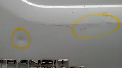 Автозапчастина б/у двері задні ліві для ford transit connect (chc) xvga посилання на oem iam  wf0rxxwpgrgg54146 