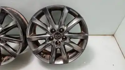 Pezzo di ricambio per auto di seconda mano set di cerchione in lega per mazda 3 lim. () black tech edition riferimenti oem iam 9965337080 3mzbn64660m347259 juego de 4