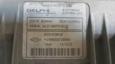 Second-hand car spare part ecu engine control for renault clio ii fase ii (b/cb0) campus oem iam references 8200303619  r0410c066a