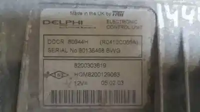 Second-hand car spare part ecu engine control for renault clio ii fase ii (b/cb0) campus oem iam references 8200303619  