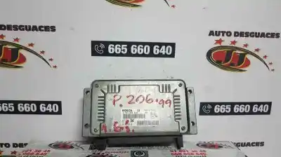 Piesă de schimb auto la mâna a doua Unitate De Control Motor Ecu pentru PEUGEOT 206 BERLINA XS Referințe OEM IAM 0261206216 9632893980 14504