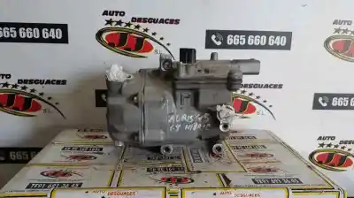 Peça sobressalente para automóvel em segunda mão compressor de ar condicionado a/a a/c por toyota auris (_e18_) 1.8 hybrid (zwe186_) referências oem iam 042201330