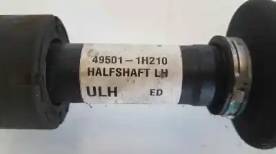 Peça sobressalente para automóvel em segunda mão transmissão dianteira esquerda por kia cee´d active referências oem iam 495011h210  