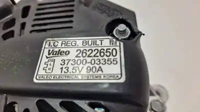 Peça sobressalente para automóvel em segunda mão alternador por hyundai i10 tecno referências oem iam 3730003355  2622650