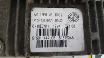 Pezzo di ricambio per auto di seconda mano centralina motore per fiat nuova 500 (150) lounge riferimenti oem iam  6160144405 iaw5sf8