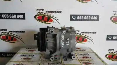 Peça sobressalente para automóvel em segunda mão compressor de ar condicionado a/a a/c por fiat nuova 500 (150) lounge referências oem iam 
