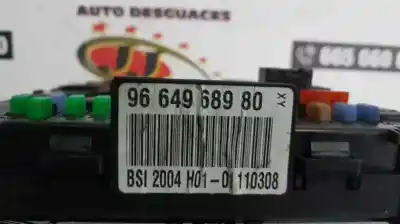 Peça sobressalente para automóvel em segunda mão caixa de fusíveis e relés por peugeot 307 break/sw (s2) sw pack + referências oem iam 9664968980  