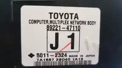 İkinci el araba yedek parçası elektronik modül için toyota prius (nhw30) plug-in hybrid advance oem iam referansları 8922147110  