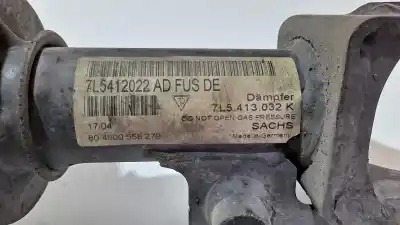 İkinci el araba yedek parçası ön sag amortisör için porsche cayenne (typ 9pa) 4.5 v8 cat oem iam referansları 7l5412022ad  7l5413032k