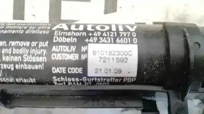 Peça sobressalente para automóvel em segunda mão pré-tensor de airbag direito por bmw mini clubman (r55) cooper d referências oem iam 610182300c