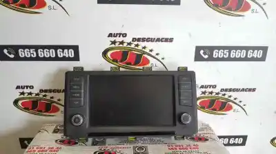 Peça sobressalente para automóvel em segunda mão sistema de áudio / rádio cd por seat ateca (kh7) style referências oem iam 575919606a  