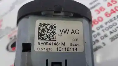 Second-hand car spare part headlights switch for skoda rapid ambition oem iam references 5e0941431m  