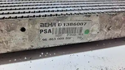 Second-hand car spare part intercooler for citroen c6 básico oem iam references 9646300980  