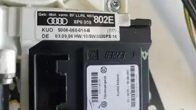 Peça sobressalente para automóvel em segunda mão elevador de vidros dianteiro direito por audi a3 (8p) 2.0 tdi ambiente referências oem iam 8p0959802e  