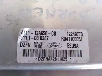 Pezzo di ricambio per auto di seconda mano centralina motore per ford tourneo connect (tc7) 1.8 tdci cat riferimenti oem iam 4t1112a650cb r0411c005j 12249770