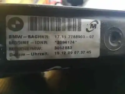 Peça sobressalente para automóvel em segunda mão radiador de água por bmw serie 1 berlina (e81/e87) 118d referências oem iam 778890307 3052883 3094174