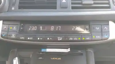 Peça sobressalente para automóvel em segunda mão comando de sofagem (chauffage / ar condicionado) por lexus ct 200h referências oem iam 5590076050  