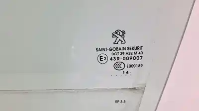 Peça sobressalente para automóvel em segunda mão vidro dianteiro esquerdo por peugeot 308 active referências oem iam   
