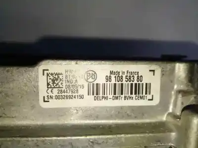 Peça sobressalente para automóvel em segunda mão centralina start/stop (ecu) por peugeot 308 active referências oem iam 9810858380  28447928