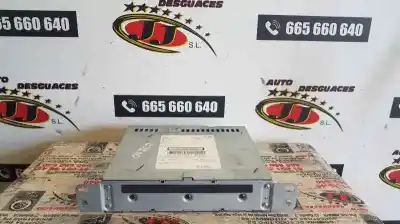 Second-hand car spare part audio system / radio cd for peugeot 308 allure oem iam references 9805593680