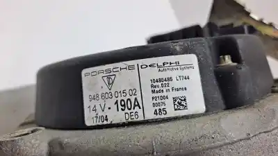 Pièce détachée automobile d'occasion alternateur pour porsche cayenne (typ 9pa) 4.5 v8 cat références oem iam 94860301502  10480485