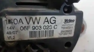 Second-hand car spare part alternator for seat leon (1p1) reference oem iam references 2542695g  06f903023c