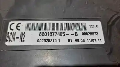 Second-hand car spare part fuse box unit for renault kangoo dynamique acción especial oem iam references 8201077405b  bcmn02
