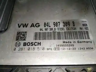 Pièce détachée automobile d'occasion calculateur moteur ecu pour seat leon (5f1) style références oem iam 0281018510  04l907309b