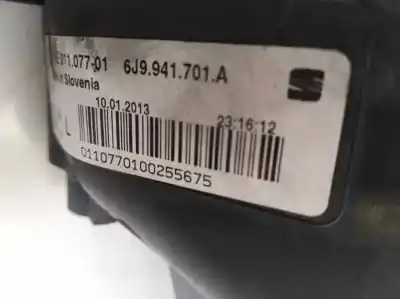 Second-hand car spare part left fog light for seat leon (5f1) style oem iam references 6j9941701a  