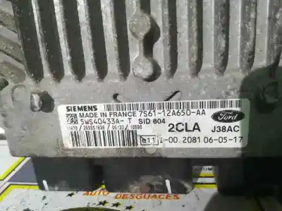 Peça sobressalente para automóvel em segunda mão centralina de motor uce por ford fiesta (cbk) trend referências oem iam 5ws40433a  7s6112a650aa