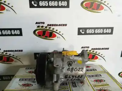 Recambio de automóvil de segunda mano de COMPRESOR AIRE ACONDICIONADO para CITROEN C-ELYSÉE  referencias OEM IAM 9806599380  9806599380