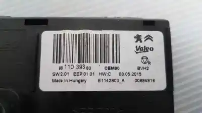 Second-hand car spare part electronic module for peugeot 308 active oem iam references 9811039380  