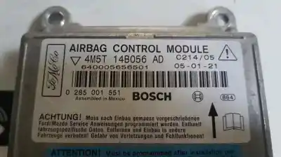 Pezzo di ricambio per auto di seconda mano centralina airbag per ford focus c-max (cap) ghia (d) riferimenti oem iam 0285001551  4m5t14b056ad