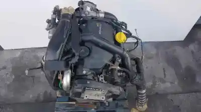 Second-hand car spare part complete engine for renault clio iii authentique oem iam references k9k6770  