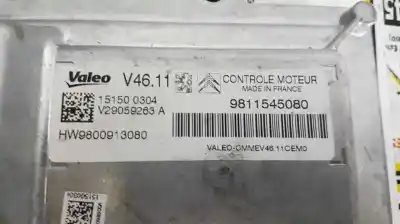 Second-hand car spare part ecu engine control for citroen c3 1.2 12v e-vti oem iam references v29059263a 151500304 9811545080