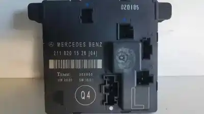 Pezzo di ricambio per auto di seconda mano modulo comfort per mercedes-benz clase e (w211) berlina e 270 cdi (211.016) riferimenti oem iam 2118201526  