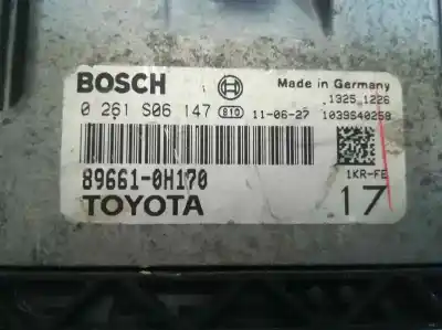 Second-hand car spare part ecu engine control for citroen c1 audace oem iam references 0261s06147 896610h170 0261s06147