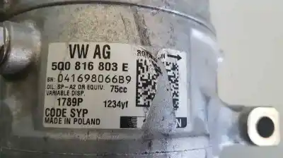Pezzo di ricambio per auto di seconda mano compressore aria condizionata per skoda spaceback (5h) active riferimenti oem iam   5q0816803e Pezzo di ricambio per auto di seconda mano compressore aria condizionata per skoda spaceback (5h) active riferimenti oem iam   5q0816803e