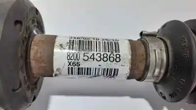 Автозапчастина б/у передня ліва трансмісія для renault clio ii fase ii (b/cb0) 1.5 dci diesel посилання на oem iam 8200543868  