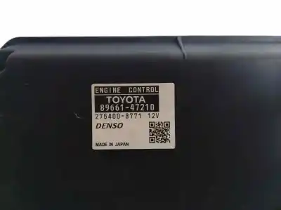 Автозапчасти б/у блок управления двигателем за toyota prius (nhw30) plug-in hybrid advance ссылки oem iam 8966147210  2754008771