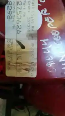 Gebrauchtes Autoersatzteil heckleuchte rechts zum mini mini (r56) cooper s oem-iam-referenzen 2753626  