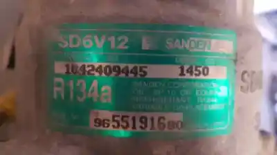 Second-hand car spare part air conditioning compressor for citroen c3 1.4 oem iam references 1450  sd6v12