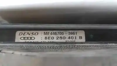 Peça sobressalente para automóvel em segunda mão condensador / radiador de ar condicionado por audi a4 avant (8e) 1.9 tdi (96kw) referências oem iam 8e0260401b  