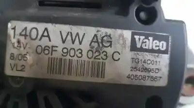 Peça sobressalente para automóvel em segunda mão alternador por seat toledo (5p2) exclusive referências oem iam 2542695d  06f903023c