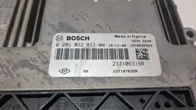 Second-hand car spare part ecu engine control for renault clio iv limited oem iam references 0281032811  237106319r