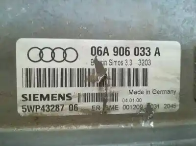 Автозапчастина б/у ебу контролер двигуна для audi a3 (8p) 1.6 102 cv / 75 kw посилання на oem iam 5wp4328706  