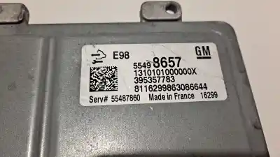 Pezzo di ricambio per auto di seconda mano centralina motore per opel corsa d selective riferimenti oem iam 55498657  