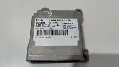 Peça sobressalente para automóvel em segunda mão centralina de airbag por citroen jumpy 2.0 hdi 120 atlante combi referências oem iam 0285010141  